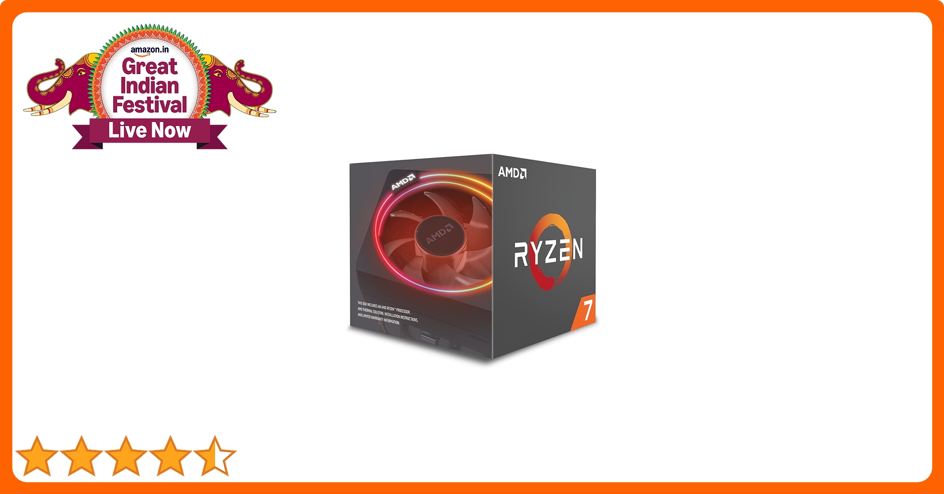 Amazon.in: Buy AMD Ryzen 7 2700X Desktop Processor 8 Cores